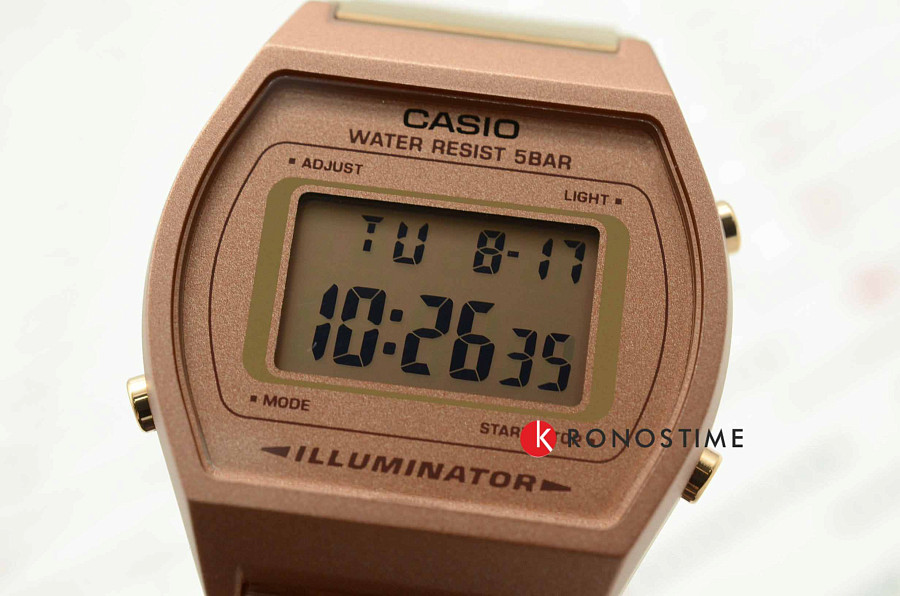 Часы Casio B640WMR-5AEF — пластик, Япония