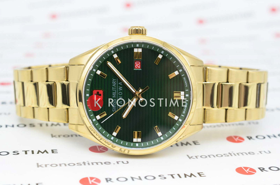 Часы Swiss Military Hanowa Roadrunner SMWGH2200112-SET — кварцевые, металл сталь