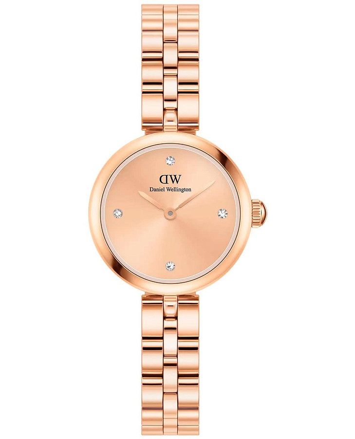 Часы Daniel Wellington Elan Lumine Unitone Rose Gold DW00100720 — женские, золотой