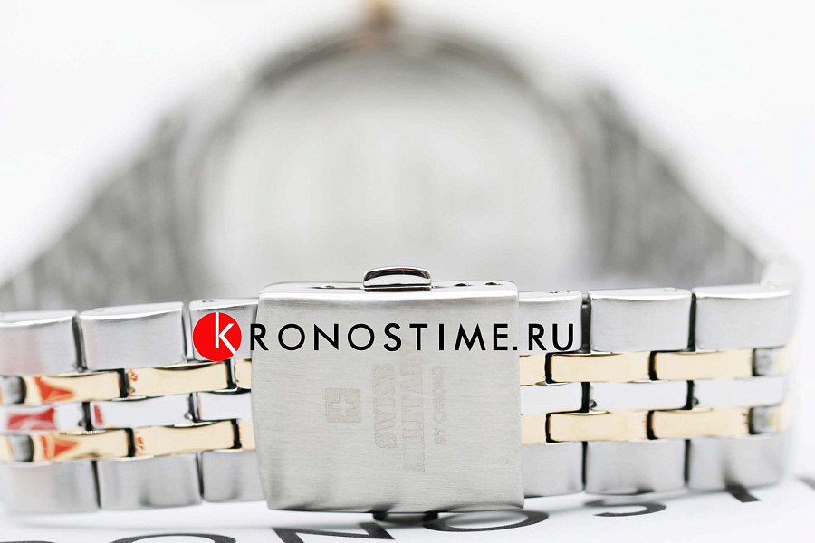 Часы Swiss Military by Chrono Сверхточные SM34065.06 — металл, Швейцария
