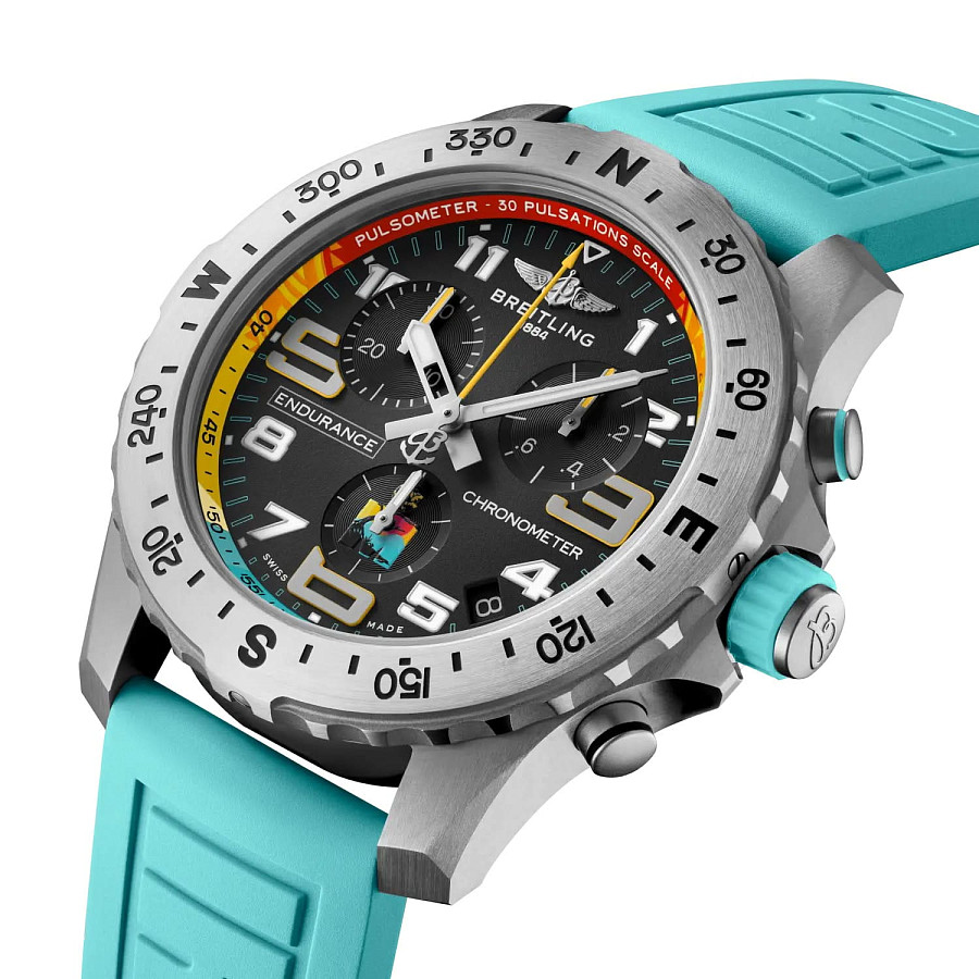 Часы Breitling Professional Endurance Pro 44 mm IRONMAN® World Championship 2026 E823108A1B1S1 — кварцевые, титан