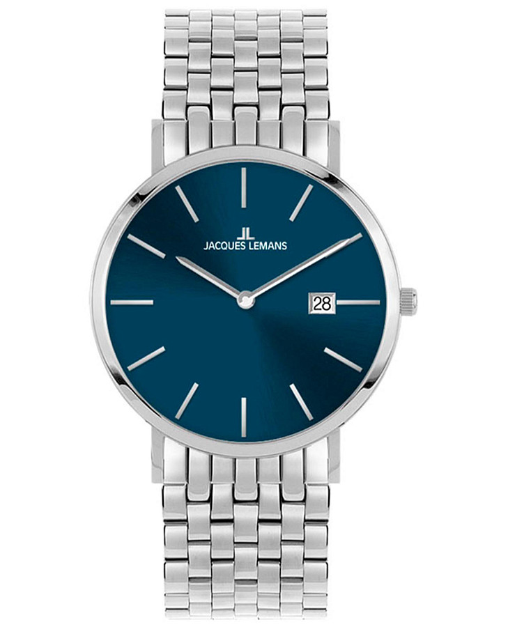 Часы Jacques Lemans Classic 1-2171H — мужские, синий