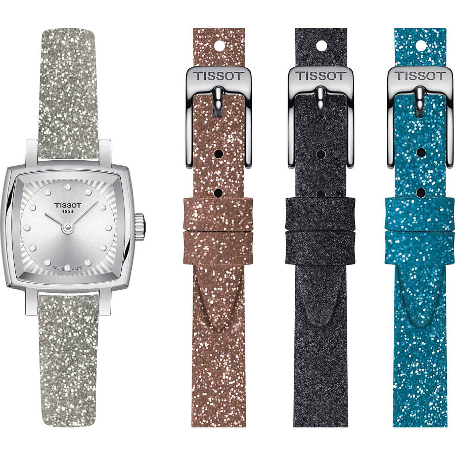 Часы Tissot Lovely Square T058.109.17.036.02 — женские, кожаный