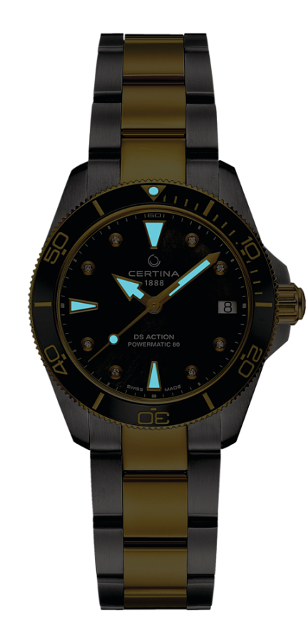 Часы Certina DS Action Lady C032.007.22.126.00 — артикул C0320072212600, женские
