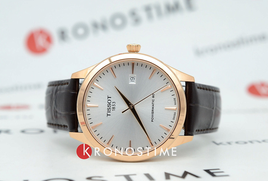 Часы Tissot Classic Dream 40mm T158.407.36.031.00 — механические, металл сталь