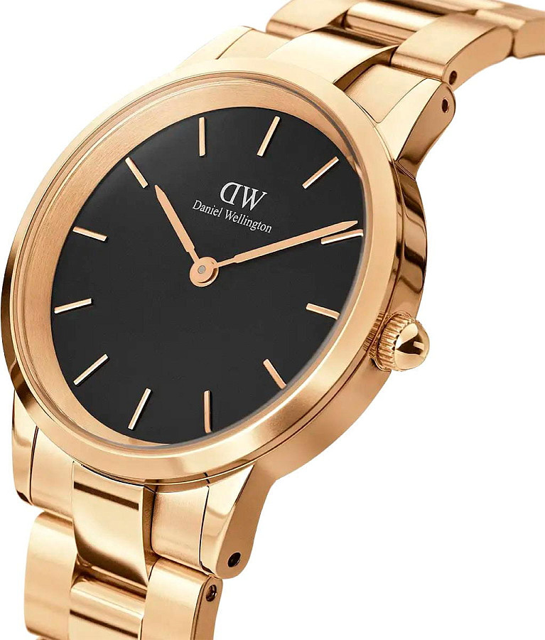 Часы Daniel Wellington Iconic Link DW00100568 — кварцевые, металл сталь