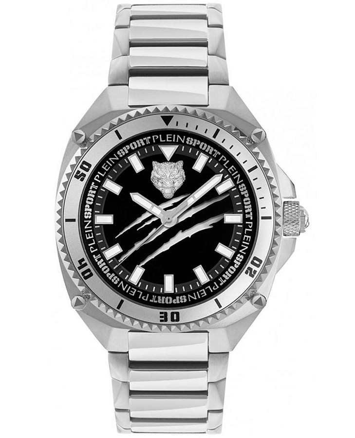 Часы Plein Sport Thunder Force PS8BA0724 — мужские, черный