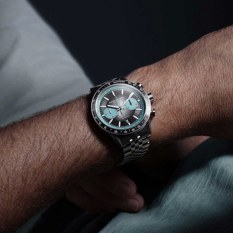 Часы Raymond Weil Freelancer 7780-TI-20425 — металл титан, Швейцария