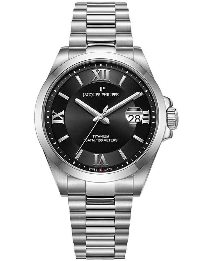 Часы Jacques Philippe Infinitum JPQGS33T31TV2 — мужские, черный
