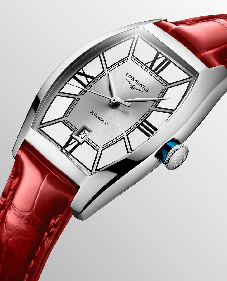 Часы Longines Evidenza L2.142.4.76.2 — женские, кожаный