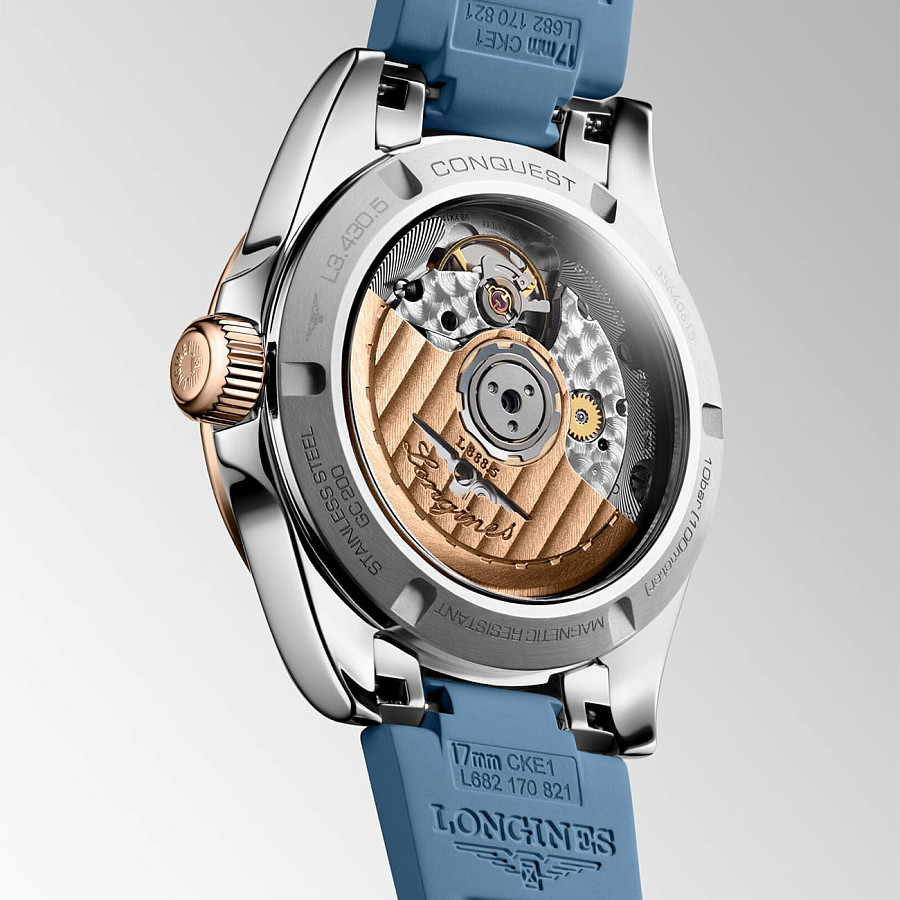 Часы Longines Conquest L3.430.5.92.9 — металл сталь, Швейцария
