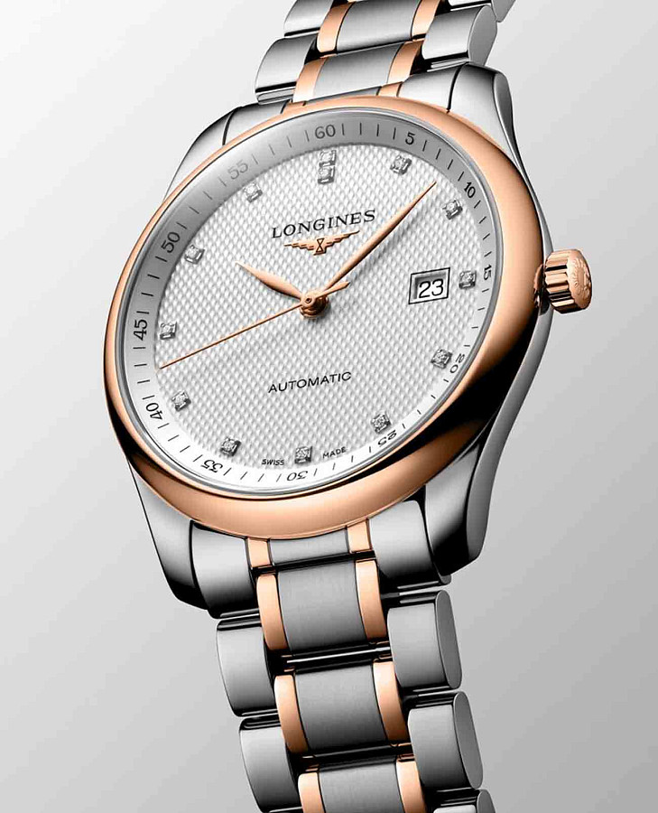 Часы Longines Master Collection L2.793.5.77.7 — нержавеющая сталь + золото 18к, мужские