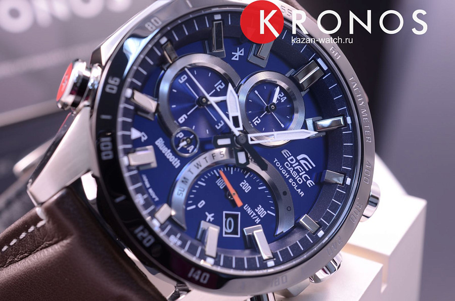 Часы Casio Edifice EQB-501XBL-2A — сталь, Япония