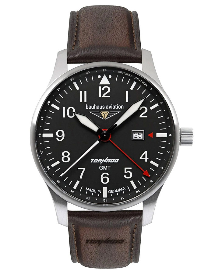 Часы Bauhaus Aviation Tornado 27442 — мужские, черный