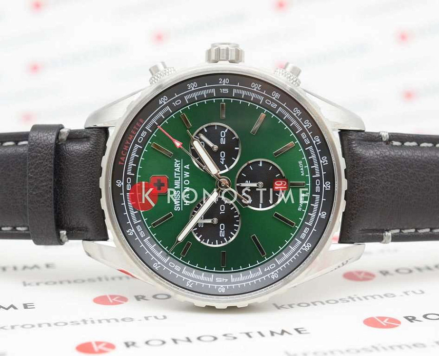 Часы Swiss Military Hanowa Afterburn Chrono SMWGC0000305 — кварцевые, металл сталь
