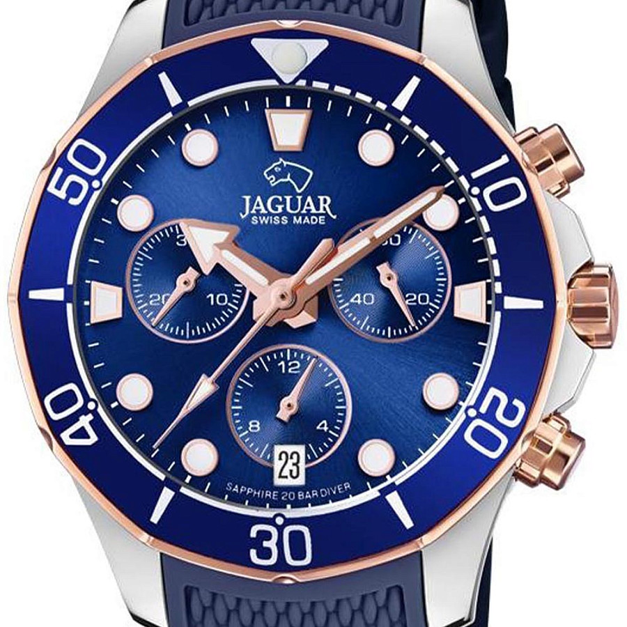 Часы Jaguar Woman J890/4 — кварцевые, металл сталь