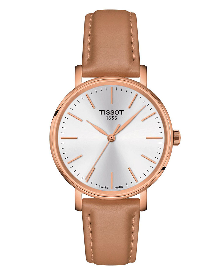 Часы Tissot Everytime Lady T143.210.36.011.00 — женские, серебристый