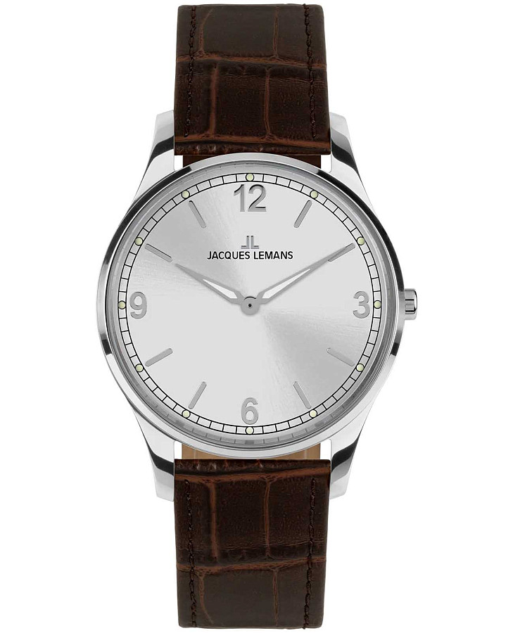 Часы Jacques Lemans London 1-2129B — женские, серебристый