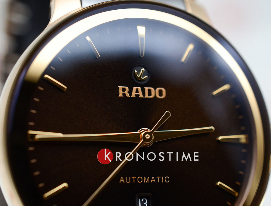 Часы Rado Centrix Automatic R30019302 — высокотехнологичная керамика + нержавеющая сталь с pvd покрытием, женские