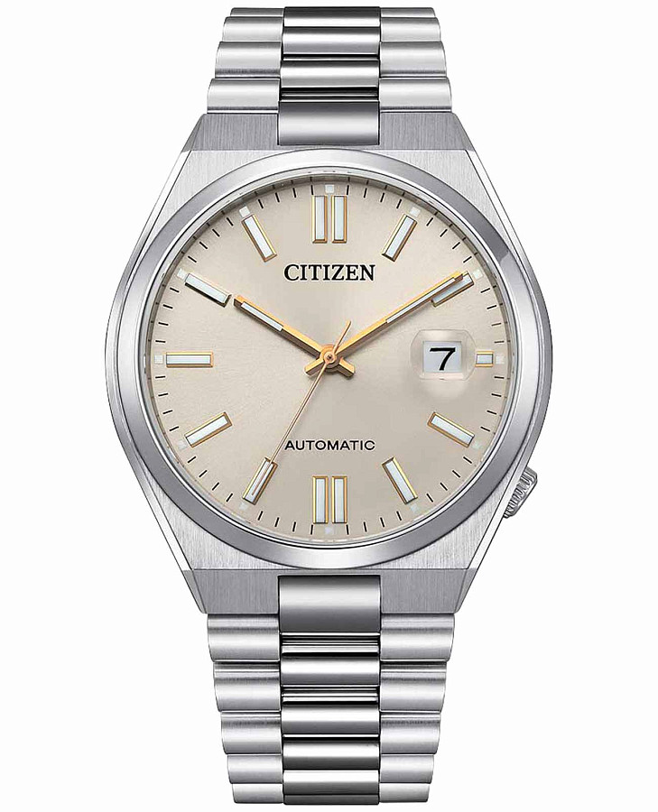 Часы Citizen Tsuyosa NJ0151-88W — мужские, бежевый