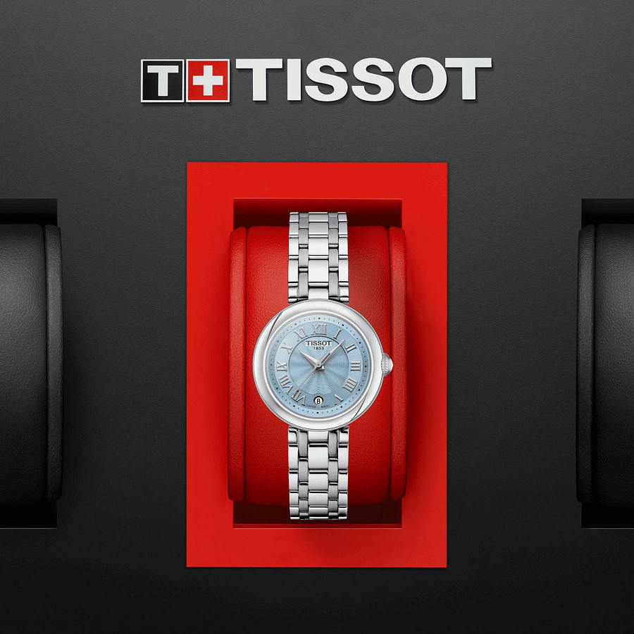 Часы Tissot Bellissima Small Lady T126.010.11.133.00 — женские, серебристый