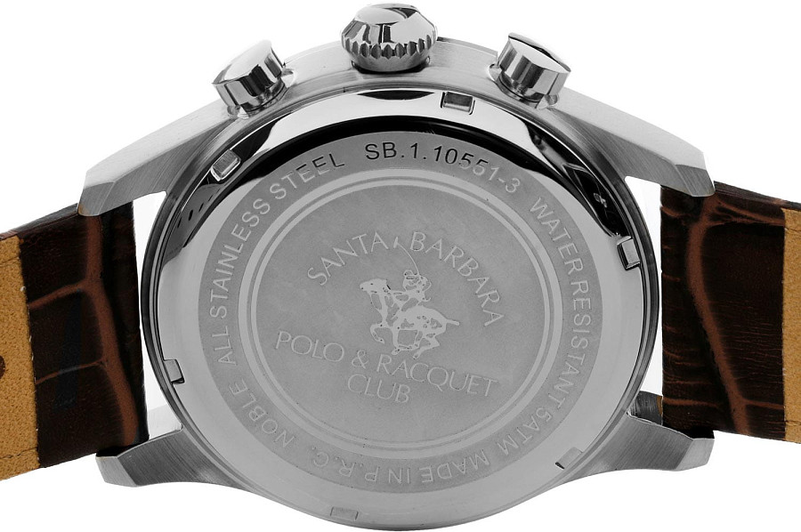 Часы Santa Barbara Polo & Racquet Club Noble SB.1.10551-3 — США, кварцевые