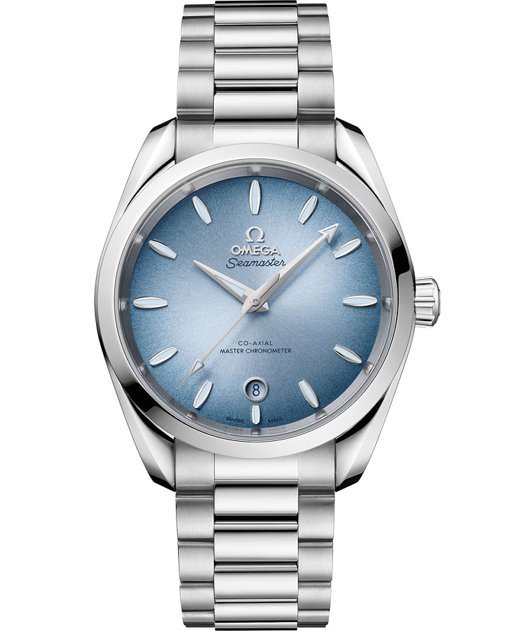 Часы Omega Seamaster Aqua Terra 220.10.38.20.03.004 — мужские, синий