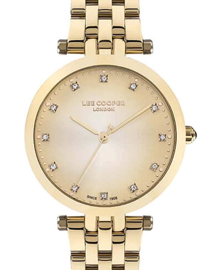 Часы Lee Cooper LC07411.110 — кварцевые, металл сталь