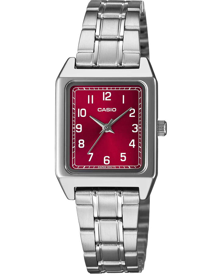 Часы Casio Collection LTP-B150DA-4B — женские, красный