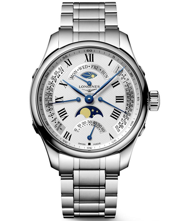 Часы Longines Master Collection L2.739.4.71.6 — мужские, серебристый