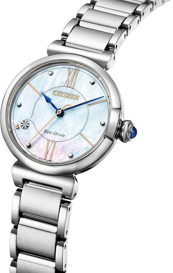 Часы Citizen Eco-Drive EM1070-83D — Япония, кварцевые