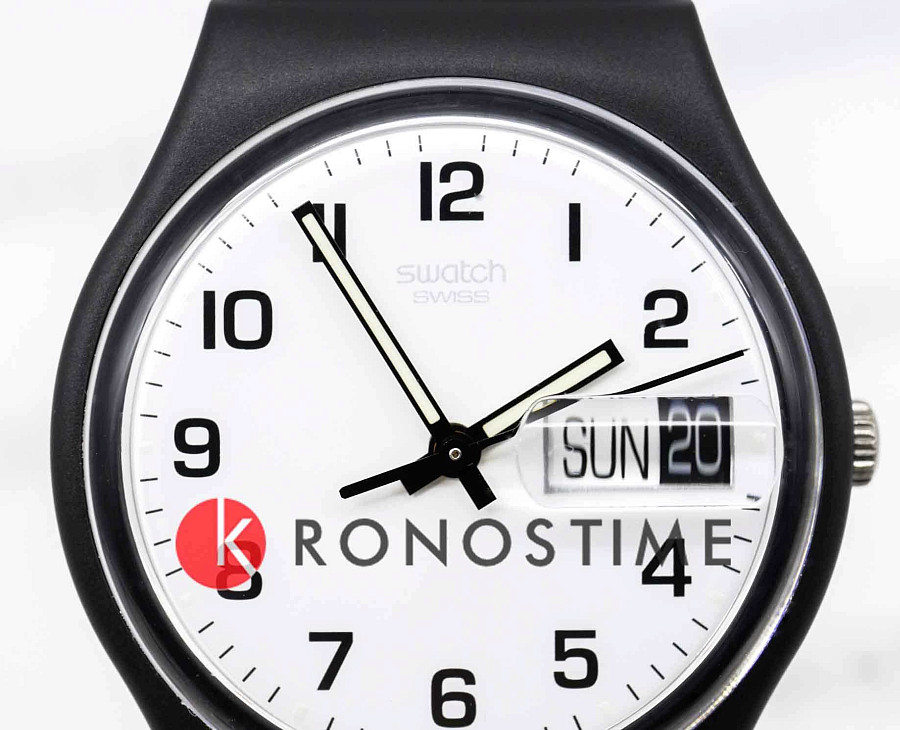Часы Swatch Gent Standard GB743-S26 — пластик, Швейцария