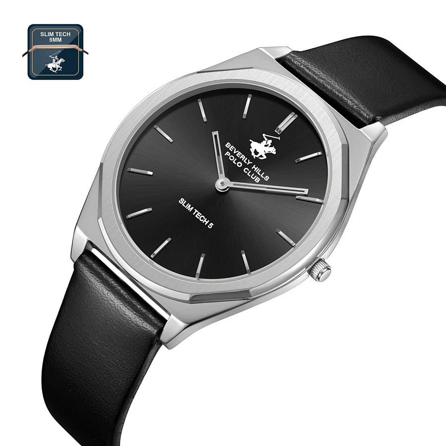 Часы Beverly Hills Polo Club BP3712X.351 — кожаный, мужские