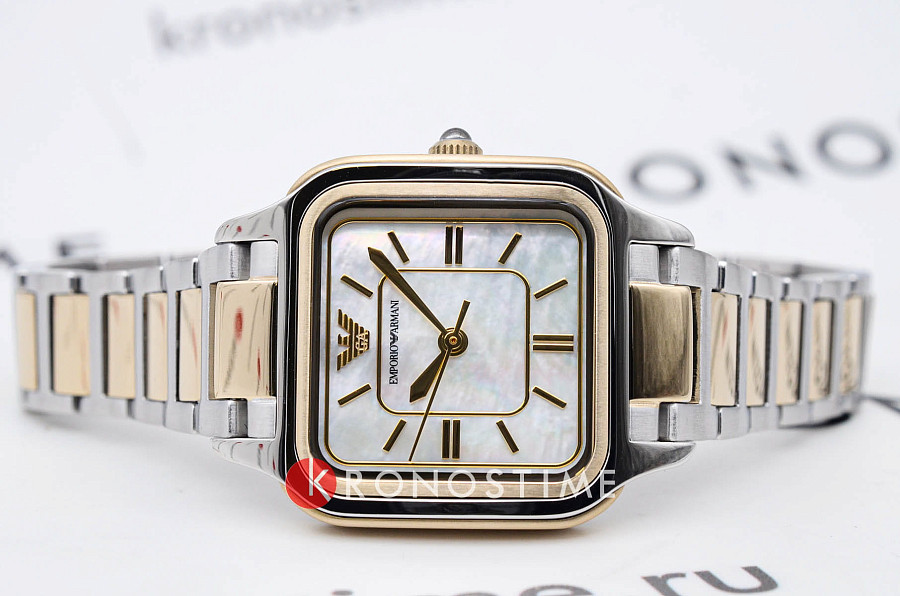 Часы Emporio Armani Cecilia AR11745 — кварцевые, сталь металл