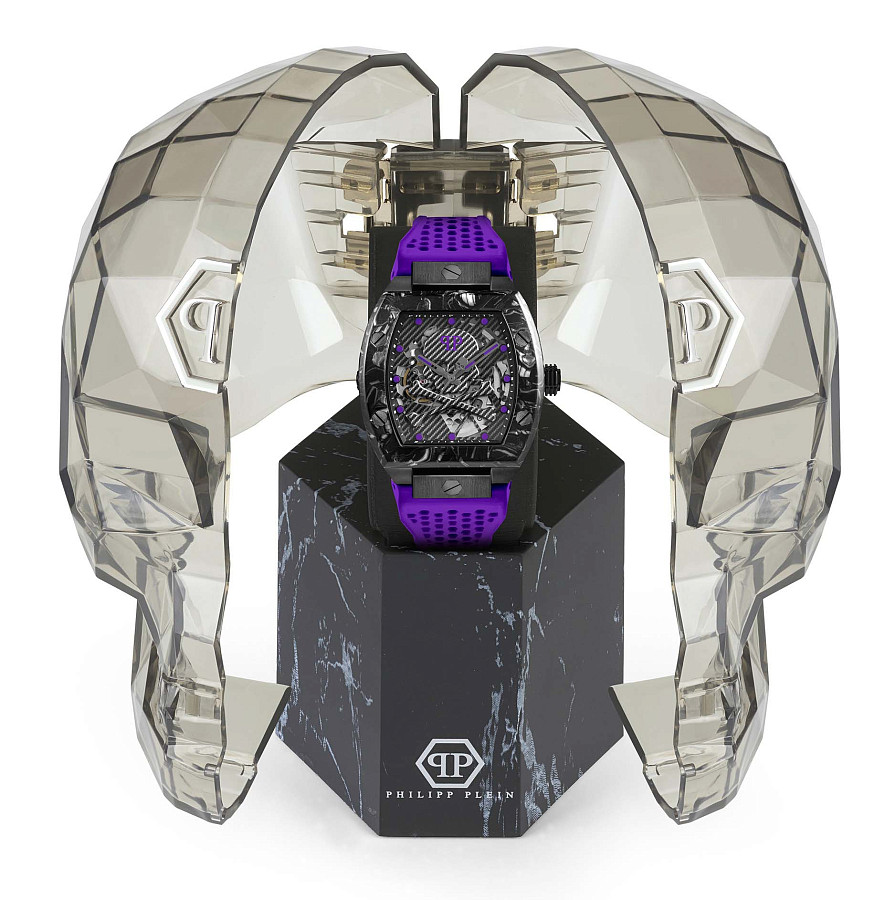 Часы Philipp Plein The Skeleton PWBAA0922 — силикон, мужские