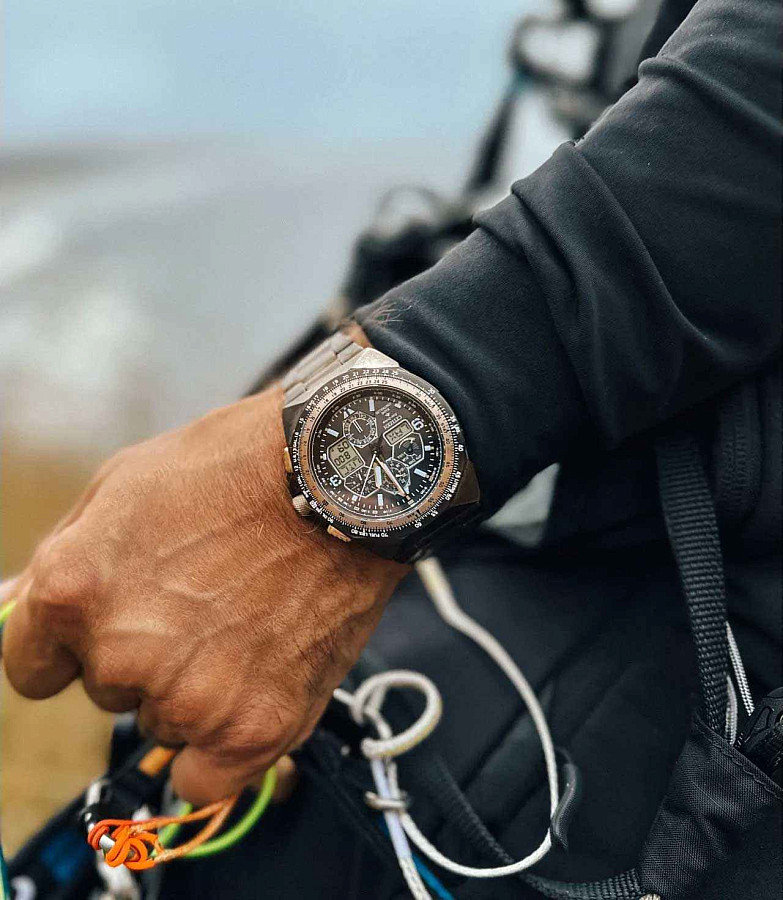 Часы Citizen Promaster JY8146-54E — кварцевые, металл сталь