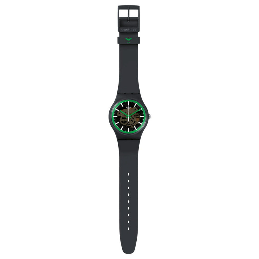 Часы Swatch New Gent Swatch Pay! SVIM100-5300 — кварцевые, пластик