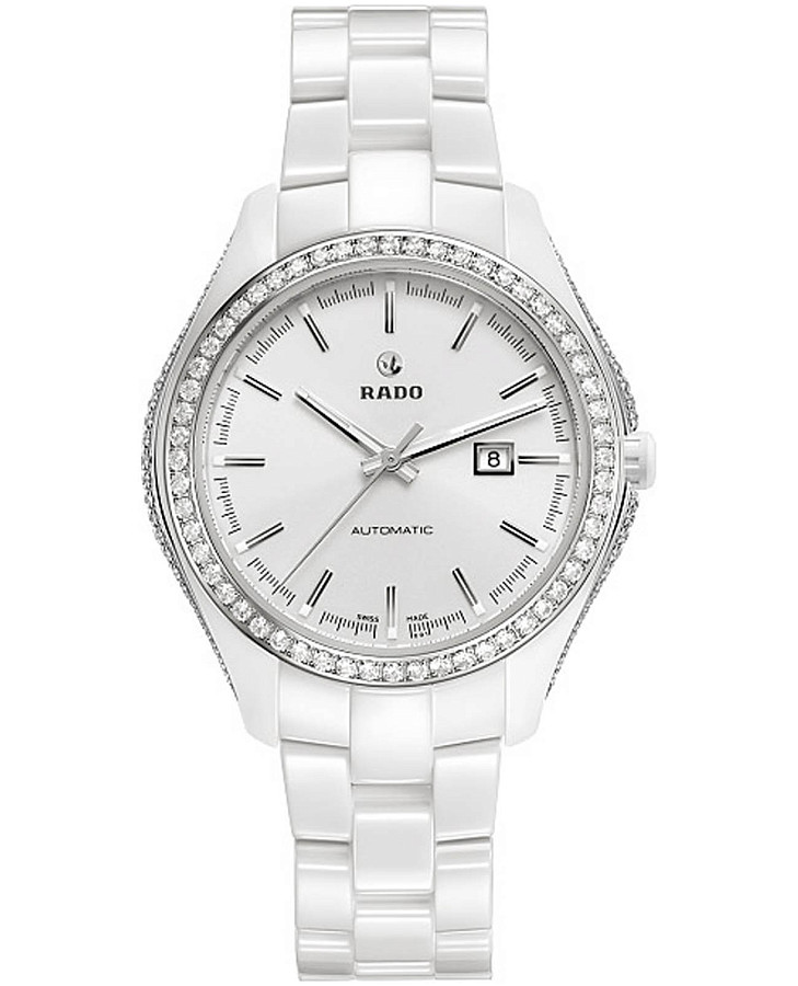 Часы Rado Hyperchrome Automatic Diamonds R32483012 — женские, белый