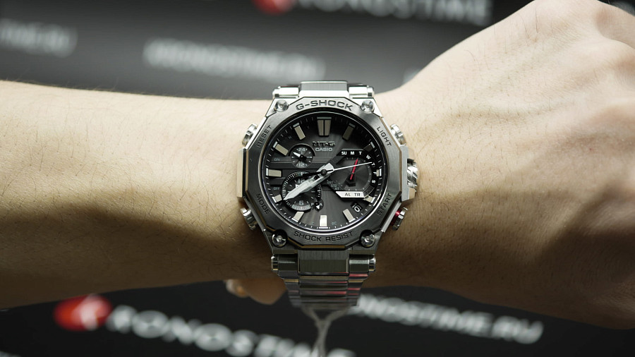 Часы Casio G-Shock Premium MTG-B2000D-1A (MTG-B2000D-1AER) — синий, электронные
