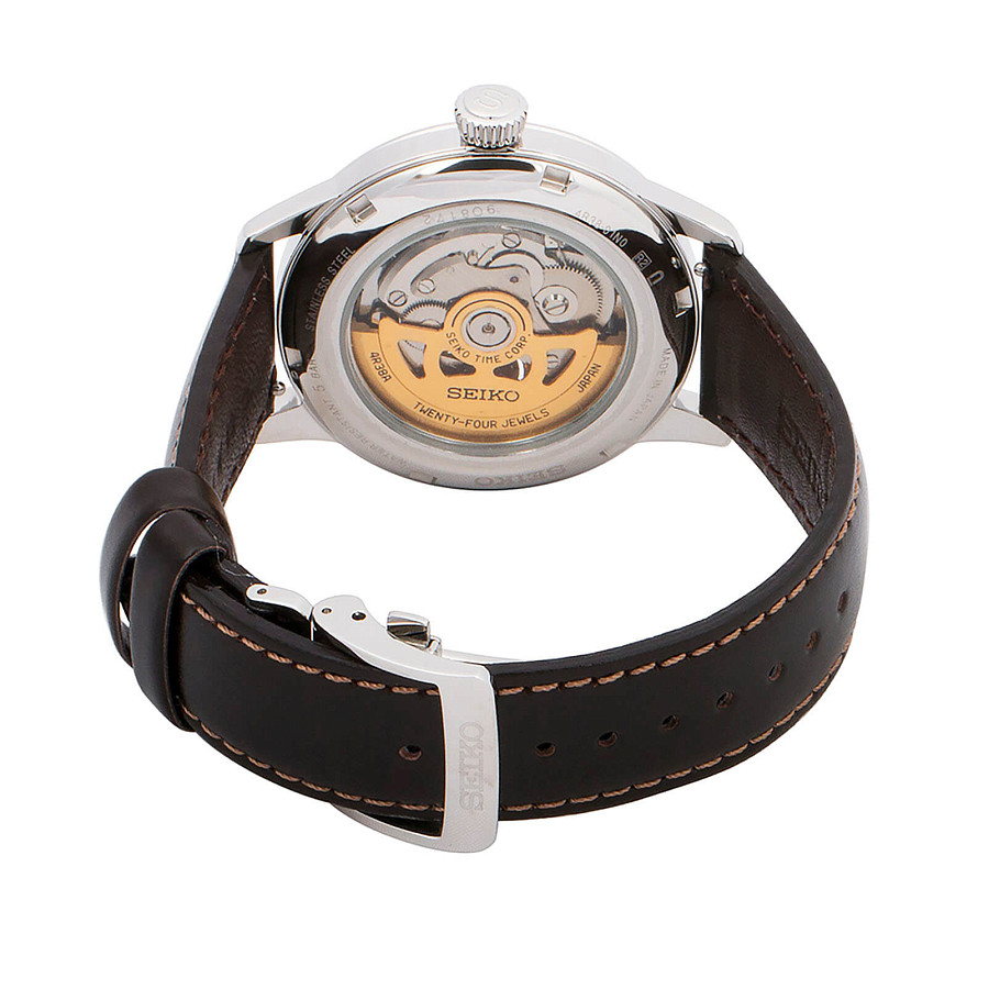 Часы Seiko Presage SSA407J1 — кожаный, мужские