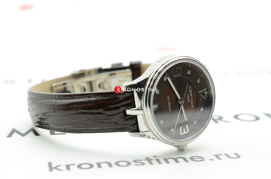 Часы Certina C021.210.16.296.00 — кварцевые, сталь металл