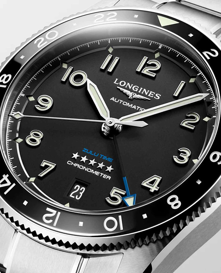 Часы Longines Spirit L3.802.4.53.6 — механические, Швейцария, мужские