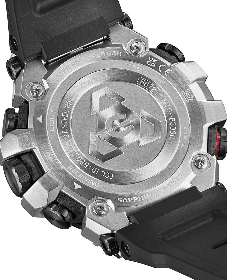 Часы Casio G-Shock MTG-B3000-1ADR (MTG-B3000-1A) — электронные, пластик металл сталь