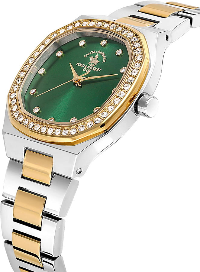 Часы Santa Barbara Polo & Racquet Club Core SB.1.10625-6 — кварцевые, металл сталь