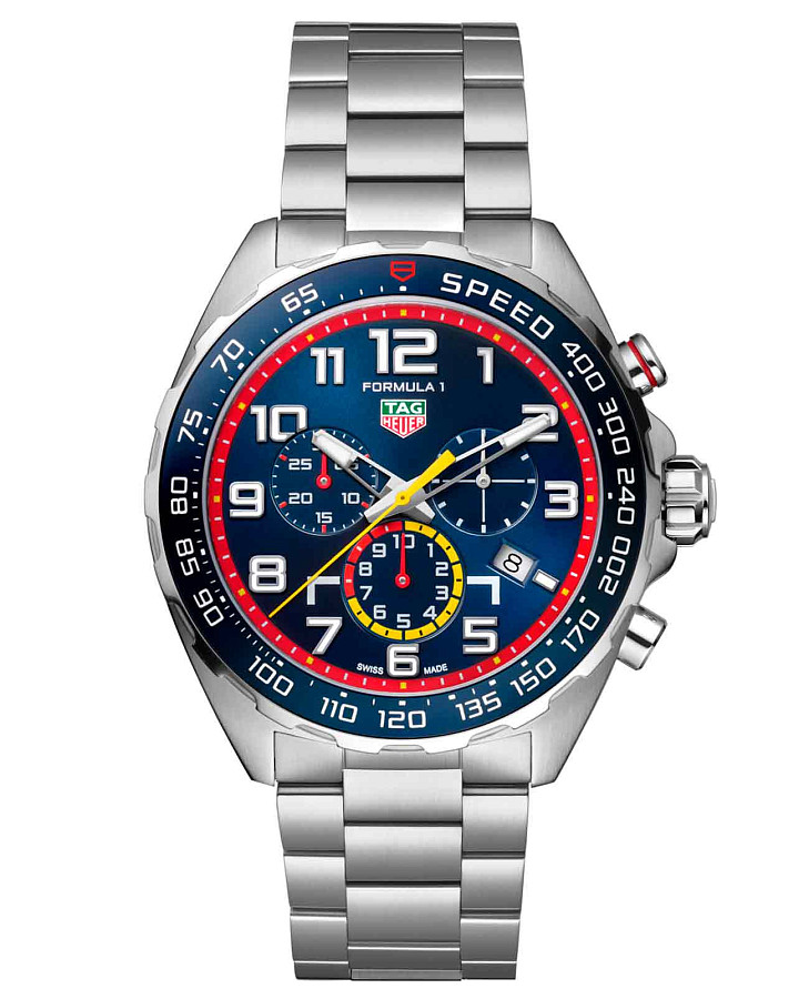 Часы TAG Heuer Formula 1 x Red Bull Racing CAZ101AL.BA0842 — мужские, синий