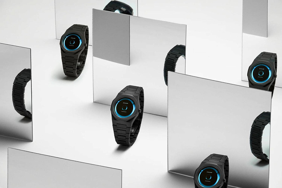 Часы D1 Milano Polycarbon PCBJ28 — мужские, пластик