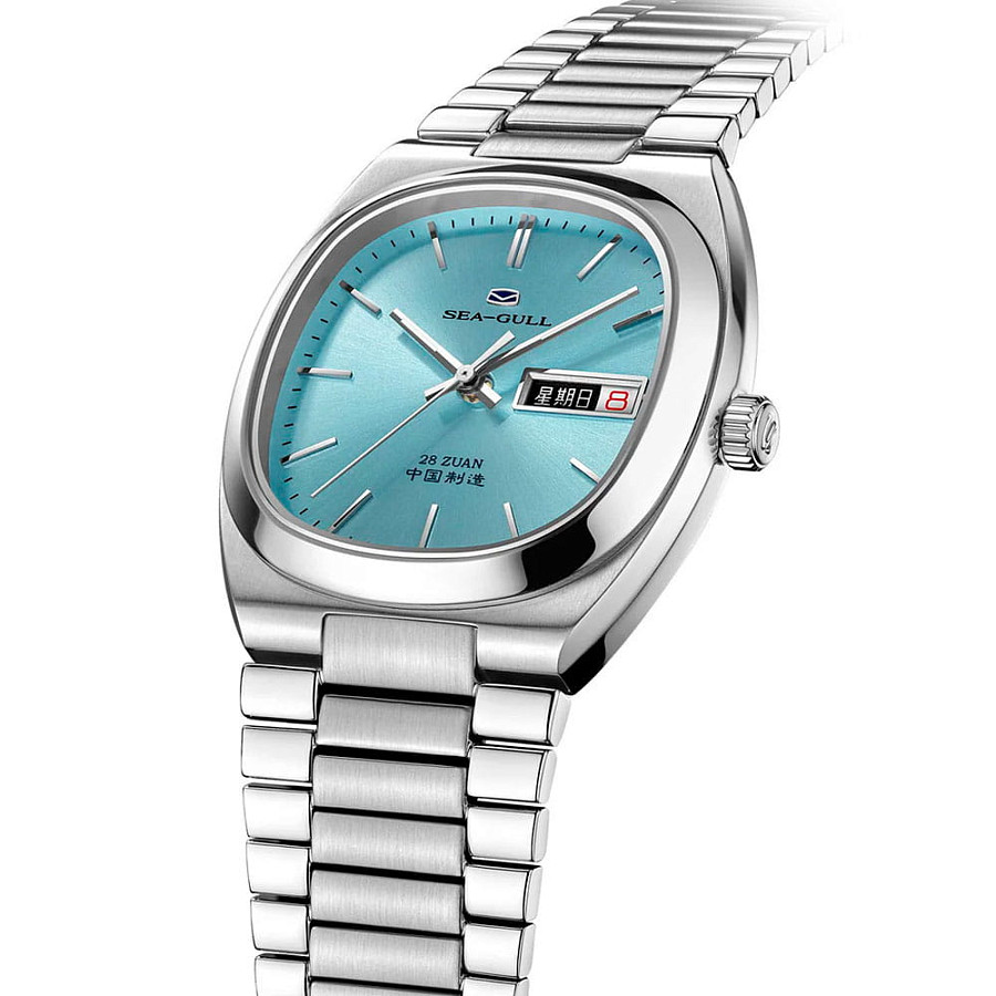 Часы Seagull Vintage 826.32.1051 — механические, металл сталь