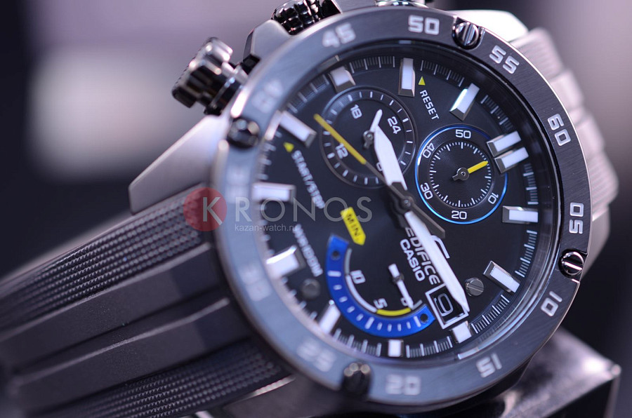 Часы Casio Edifice EFR-558BP-1A — металл, Япония
