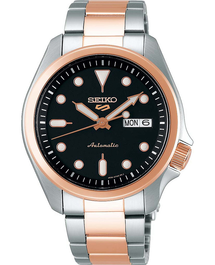 Часы Seiko 5 Sports SRPE58K1 — мужские, черный