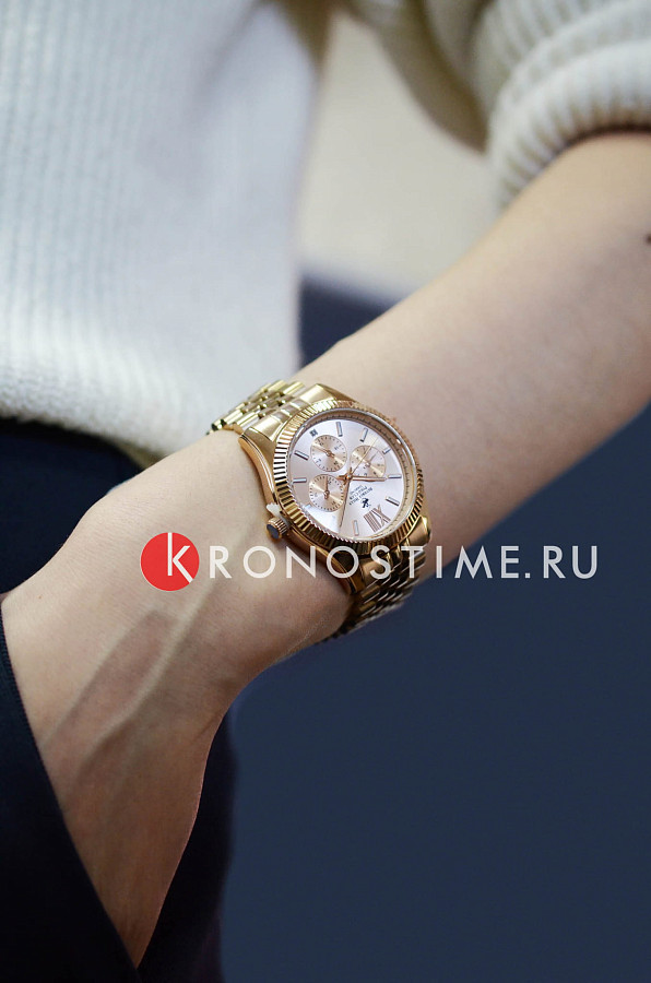 Часы Beverly Hills Polo Club BP3082C.410 — кварцевые, металл сталь